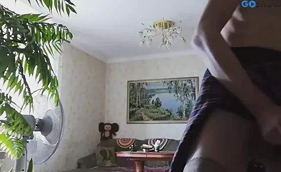 Crossdressers Plugged Pleasure Anal Delight with Handjob